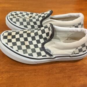 Vans Classic Slip On Checkerboard Big kids size 3